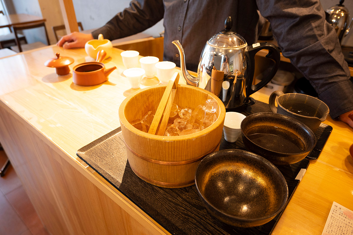 お店で楽しむ日本茶。お茶の「淹れ方」とこだわりの「茶葉」で、味わい広がる